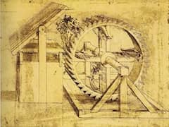 Machine Gun by Leonardo da Vinci