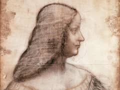 Portrait of Isabella d'Este by Leonardo da Vinci