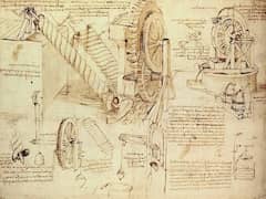 Water Lifting Devices by Leonardo da Vinci