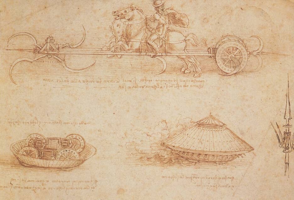Armoured Car - by Leonardo Da Vinci