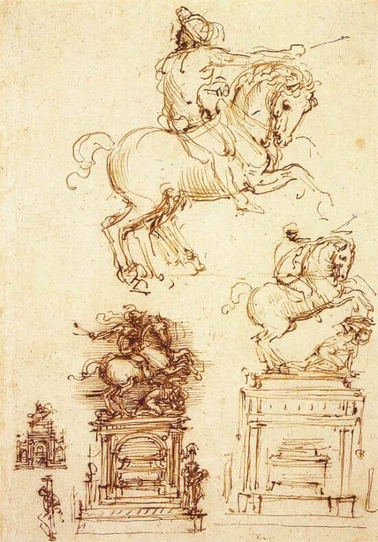 Study for the Trivulzio Equestrian Monument