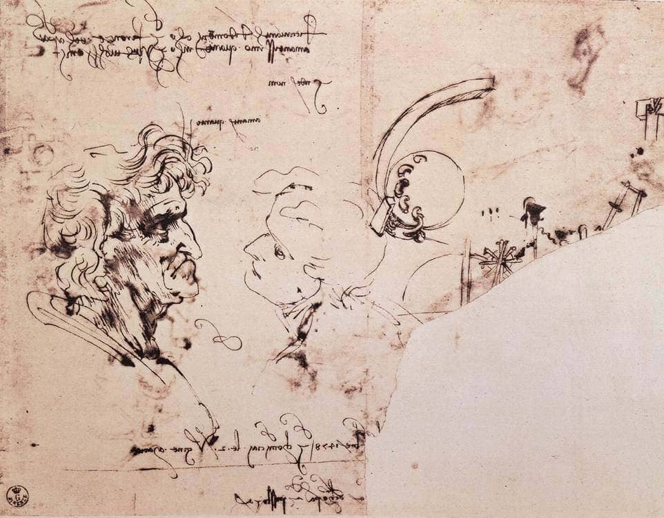 Study Sheet, by Leonardo da Vinci